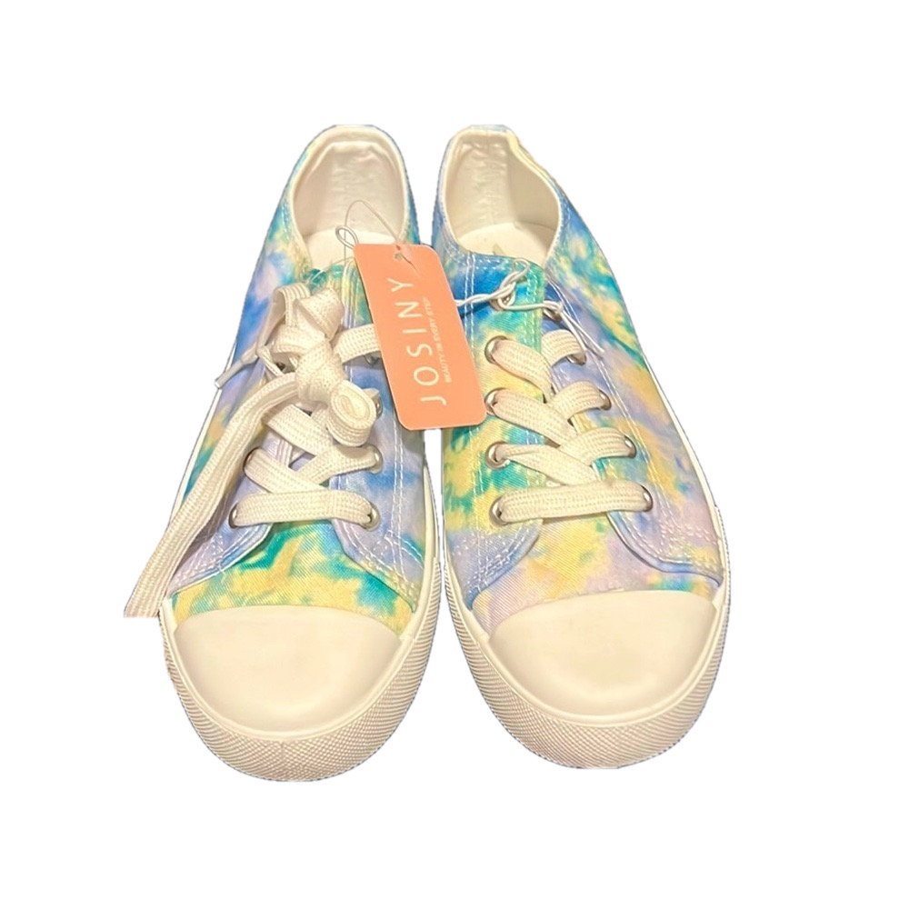 Josiny Size 6 Women’s Tie Dye Shoes NWT - Picture 2 of 6